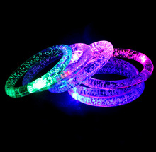 Acrylic Color Glow Bracelet Bubble Bracelet LED Flash Bracelet Bar Concert Event Props Use for Concerts Parties Bars Activity 2024 - buy cheap