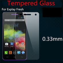 Закаленное стекло для Explay fresh, оригинальная Взрывозащищенная защитная пленка 9H для экрана Explay fresh Guard 2024 - купить недорого