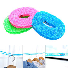 Newly Nylon Clothesline Outdoor Travel Laundry Non-slip Washing Clothes Line Rope 3m/5m 2024 - buy cheap