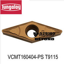 Original VCMT VCMT160404 VCMT160408 VCMT160404-PS VCMT160408-PS T9115 Turning Tungsten Carbide Insert Lathe Cutter 2024 - buy cheap
