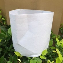 Bolsa de plantación no tejida para el hogar, bolsas para cultivo de jardín de hortalizas, árboles, macetas y plantas de 25x20cm, envío gratis, 10 piezas 2024 - compra barato