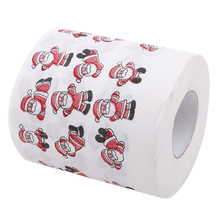 Santa Merry Christmas Patterns Toilet Paper Home Bath Living Room Toilet Paper Tissue Roll Xmas Decor Rolling Paper 2024 - buy cheap