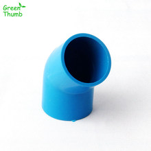 2 peças 20mm/25mm/32mm/40mm, pvc azul, diâmetro interno 45 graus igual conector de cotovelo, adaptador de tubulação, mangueira de irrigação de água 2024 - compre barato