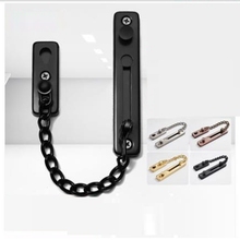 Chain Door Lock Stainless Steel Guard Security Chain with Anti-Theft Press Heavy Duty Door Guard Lock for Home Office Hotel 2024 - buy cheap