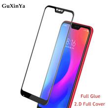 Screen Protector For Xiaomi Mi 8 Lite Full Glue Phone Glass Tempered Glass Mi 8 Lite Full Coverage Toughened 9H Glass Mi 8x 2024 - buy cheap