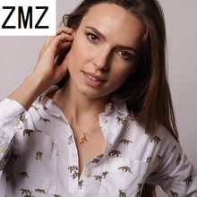ZMZ 26 шт./лот A-Z английские буквы упаковка Мода A-Z серия букв ожерелье подарок для мамы/девушки (включая все 26 букв) 2024 - купить недорого