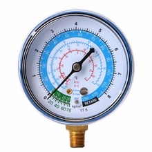 New Blue Air Conditioner For R404 R134A R22 Refrigerant Low Pressure Gauge PSI KPA 2024 - buy cheap