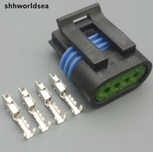 Shhworldsea-kit com conector de fio automático, conjunto de 5/30/100 conjuntos de 1.5mm 4p 4way, sensor de pressão de admissão 12162190 2024 - compre barato