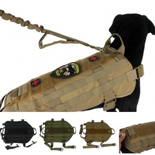 CQC 1000D Molle Tactical Dog Vest K9 Military Pet Dog Clothes Harness Airsoft Paintball Hunting Training Vest 2024 - buy cheap