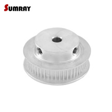 SUMRAY GT2 Timing Belt Pulley 50T Bore 5/6/6.35/7/8/10/12mm Pulley Wheel 7/11mm Width Stepper Motor Pulley For 3D Printer Part 2024 - buy cheap