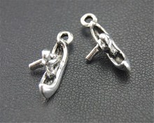 30pcs  Silver Color Boating Charm Pendant DIY Necklace Bracelet Bangle Findings 11X13mm A1709 2024 - buy cheap