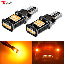 2pcs 12V-24V Canbus 921 912 T15 No Polarity T16 Bulb Light Parking Backup Reverse Led Lamps Auto No Error Lighting Amber/Orange 2024 - buy cheap