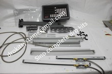 Best Orginal SINO 3 axis digital readout complete DRO kit for mill lathe with linear scale 5micron free shipping 2024 - buy cheap