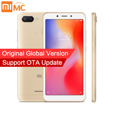 In Stock Global Version Xiaomi Redmi 6A 2GB 16GB Smartphone MTK Helio A22 Quad Core 5.45" 18:9 Full Screen 13MP Camera Android 8 2024 - buy cheap