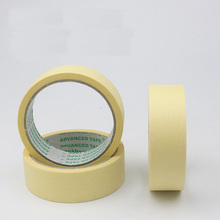 Tape10/12/ 15/ 20/25/30/40mm 1 rolo, fita lateral única, papel crepe, texturizado, de alta qualidade 2024 - compre barato