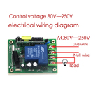 Interruptor de controle remoto, alta qualidade, ac 85v-250v, 30a, 1ch, rf, sem fio, relé, 315 mhz, 433 mhz, 1 transmissor, 2 receptores, sku: 5492 - especificações