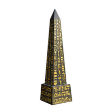 Egyptian Town House Monument Handicraft Home Decoration World Architecture Ancient Egypt Obelisk Art Decor Figurine Accessories 2024 - buy cheap