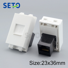 SeTo 128 Type RJ45 Cat6 Network Module Gigabit RJ45 Connector Keystone For Wall Plate Socket 2024 - buy cheap