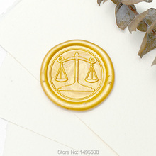 Justice/Balance Wax Seal Stamp/ Sealing Wax Seal/gift Wax Stamp for gift/wedding invitation seal/Party seal stamp 2024 - compre barato