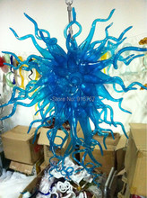 Araña de cristal Murano azul brillante envío gratis 2024 - compra barato