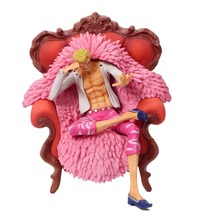 Anime One Piece Portrait of Pirate Donquixote Doflamingo with Sofa DX Ver. GK PVC Figure Statue Collectible Model Toys Doll 2024 - buy cheap