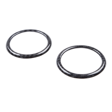 Cubierta tipo anillo embellecedora para altavoz de coche, accesorios de fibra de carbono para Mazda 2, Demio DL sedán DJ Hatchback 2015 2016 2017 2024 - compra barato