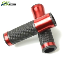 CNC Universal Motorcycle Grips Moto Hand Bar Grips Motocross Moto Grip Pit For Suzuki GSXR600 SV650 GSF 650 Bandit S   HONDA 2024 - buy cheap