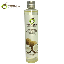 100 мл Tropicana 100% органическое Экстра виргинское кокосовое масло Таиланд Лучший холодный пресс кокосовое масло уход за кожей волос эфирное масло 2024 - купить недорого