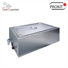 PKLH-165BT-1 Electric Bain Marie #201stainless steel warm mechine for hotel food warming showcase soup display Buffet 2024 - buy cheap