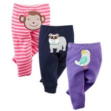 3PCS Baby Boy Clothes Spring Baby Girl Pant Cartoon Newborn Baby Clothes Cotton Infant Pant Baby Pant Roupas Bebe Kids Clothes 2024 - buy cheap