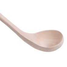 Cuchara de sopa grande, utensilios de cocina de madera con mango largo, cuchara de madera, vajilla de cocina 2024 - compra barato