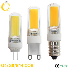 5pcs/lot LED Bulb 6W 9W G4 G9 E14 Light Bulb AC 220V DC 12V LED Lamp SMD COB Spotlight Chandelier Lighting Replace Halogen Lamps 2024 - buy cheap