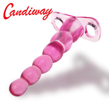 anal beads sexy toys NightLife Unsex buttom erotic Waterproof Jelly Anus anal plug butt plug G-Spot Stimulating Body Massager 2024 - buy cheap