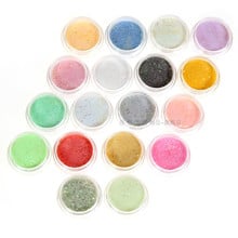 Polvo para uñas acrílico de 18 colores, polímero de cristal brillante, bricolaje, decoración de puntas 3D, herramientas de manicura 2024 - compra barato