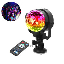 Minilámpara de iluminación LED con USB para escenario, bola mágica de cristal con control remoto IR, 5V, RGB, 6W, 9W, para fiestas, discotecas, clubs, DJ y espectáculos 2024 - compra barato