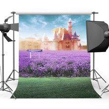 Mehofoto Fantasy Lavender Backdrop for Photography Castle Photo Booth Background for Photographers Studio CM-5062 2024 - buy cheap