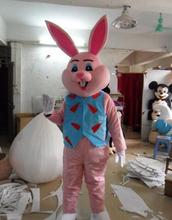 Новый взрослый милый элегантный розовый кролик вечерние костюм ростовой куклы Рождественский маскарадный костюм на Хэллоуин, маскарадный костюм, бесплатная доставка 2024 - купить недорого