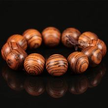 Natural Tabby Sandalwood Wood Beaded Engraved Bracelet & Bangle Buddha Prayer Beads Bracelets For Men Women Wooden Jewelry 2024 - buy cheap