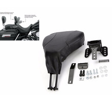 Black Adjustable Plug In Driver Rider Backrest For 2009-UP Harley Electra Glide Road Glide Road King Street Glide 2024 - buy cheap