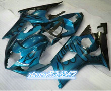 Nn-GSX-R1000 de inyección para Suzuki, carenado K3 03 04 GSX R1000 K3 Negro Azul GSXR 1000 2003 2004 GSXR1000 2024 - compra barato