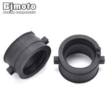 BJMOTO Intake Carburetor Adapter Interface Insulator Glue For Honda VT600 Shadow VT750 XL600V XLV600 XL650V XLV650 NT650 NTV600 2024 - buy cheap