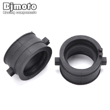 BJMOTO-Adaptador de carburador de admisión, pegamento aislante de interfaz para Honda VT600, Shadow, VT750, XL600V, XLV600, XL650V, XLV650, NT650, NTV600 2024 - compra barato