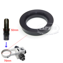Stereo Microscope 76mm to 50mm Ring Adapter For 76mm Adjustment Bracket XDS 10A 180X 360X C-mount Lens Video Microscope Camera 2024 - buy cheap