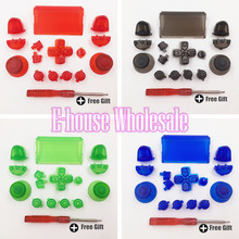 [10Set/ LOT] Clear Full Buttons Set For PlayStation 4 PS4 Controller L2/R2 L1/R1 Buttons Dpad Touchpad Transparent buttons 2024 - buy cheap