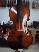 Масте 4/4 скрипки волнистого клена модель Гварнери 1743 Отличная ручная работа No3 2024 - купить недорого