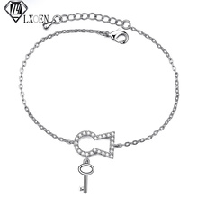LXOEN Bracelet  Creative Keychain Keyhole Shape Personality Fashion Beaded Female Ornament Charm Bracelet 2024 - buy cheap