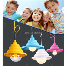 Edison Ceiling pendant Colorful Rubber Light Lamp Silicone Foldable Creative Cafe Bar Coffee Shop Store Club 2024 - buy cheap