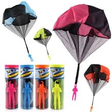 Hand Throwing Mini Play Soldier Parachute Toys For Kids Outdoor Fun Sports Children's Educational Parachute Game 2024 - buy cheap