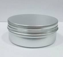 50pcs/lot Free shipping 200g Aluminum Container 200ml Cream Jar Metal Round Tin Cosmetic Packaging ZKH46 2024 - buy cheap