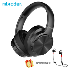 Mixcder E9 ANC Active Noise Cancelling Bluetooth Headphones with Mic Stereo Wireless Earphone + free gift Sport Earbuds Headset 2024 - buy cheap